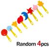 Children DIY Graffiti Sponge Brush Set Drawing Toys Broom Shaped Seal Sponge Brush Art Brush Enlightenment Puzzle Gift Kids Toys