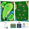 Casual Golf Game Set Indoor and Outdoor Mini Swing Golf Practice Mat 180 * 150cm Double-sided Pattern