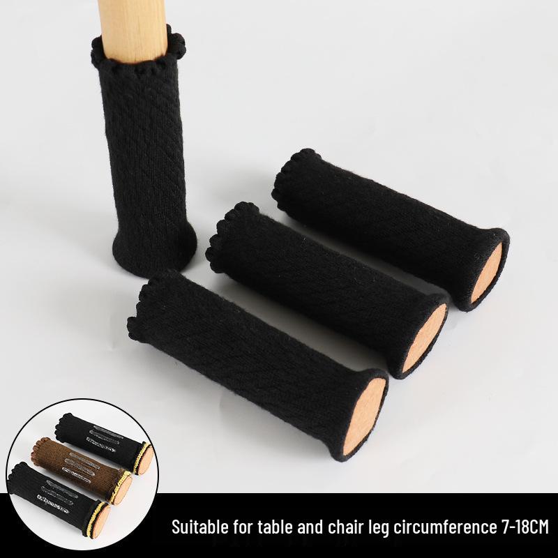 Thickened Non-Slip Chair and Table Leg Covers - Wear-Resistant, Silent Foot Pads for Tables and Chairs