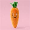 Easter Plush Bunny Toy With Carrot Basket Set For Holiday Decor And Gift Giving