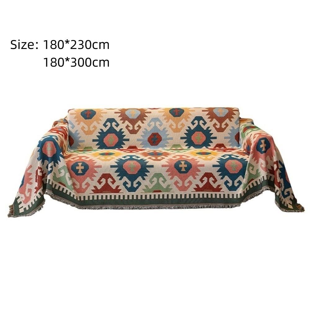 Ins Style Sofa Cover Double Use Beds Blanekets Durable All-inclusive Sofa Cover  Living Room