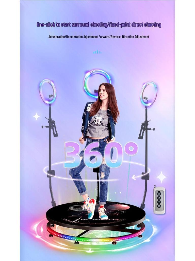 360 Spin Custom Photo Booth Rental for Parties & Weddings