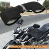 Motorcycle Handlebar Gloves Windproof Winter Warm Velvet Covers For Motorcycle Scooter Electric Vehicles