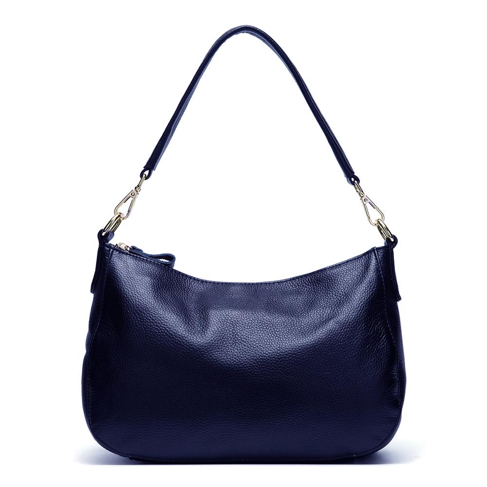 

Женская сумочка из натуральной кожи темно-синий