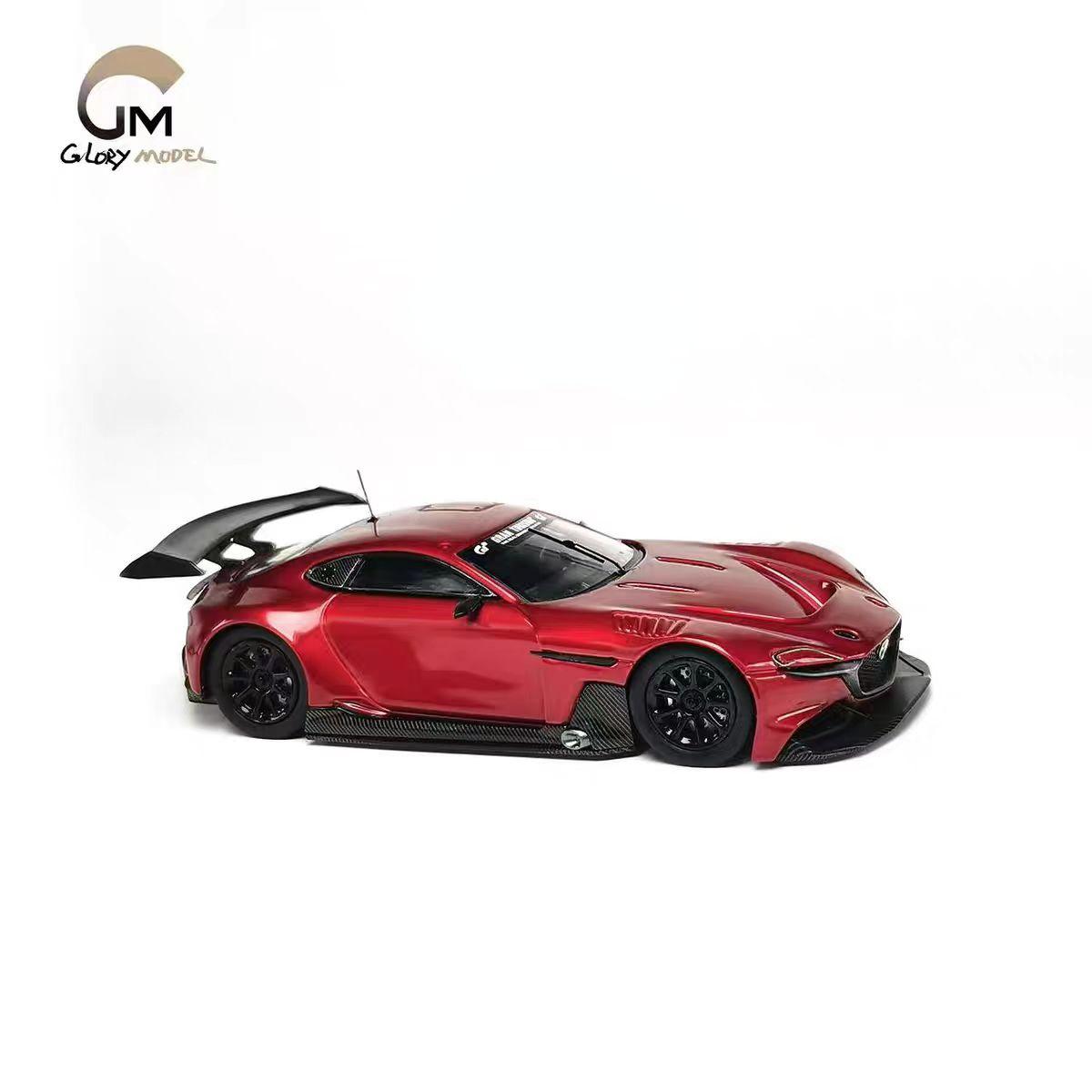 

Glory Model 1: 64 RX vision alloy car model collectible ornament коричневий
