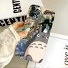 Cartoon T-Totoro Phone Case Black Silicone Soft Shell For IPhone 17 16 15 14 13 12 11 Air Pro Max Plus Hot Sale