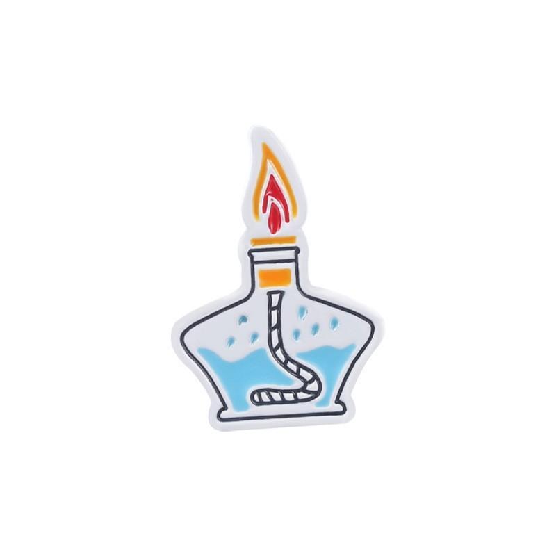 

Metal Creative Personalized Cartoon Brooches Unique Geometric Pins For Accessories Stylish xz5672