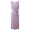 Sancai French Square Neck Sleeveless A-Line Vest Dress