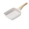Ivory White Square Japanese Tamagoyaki Frying Pan