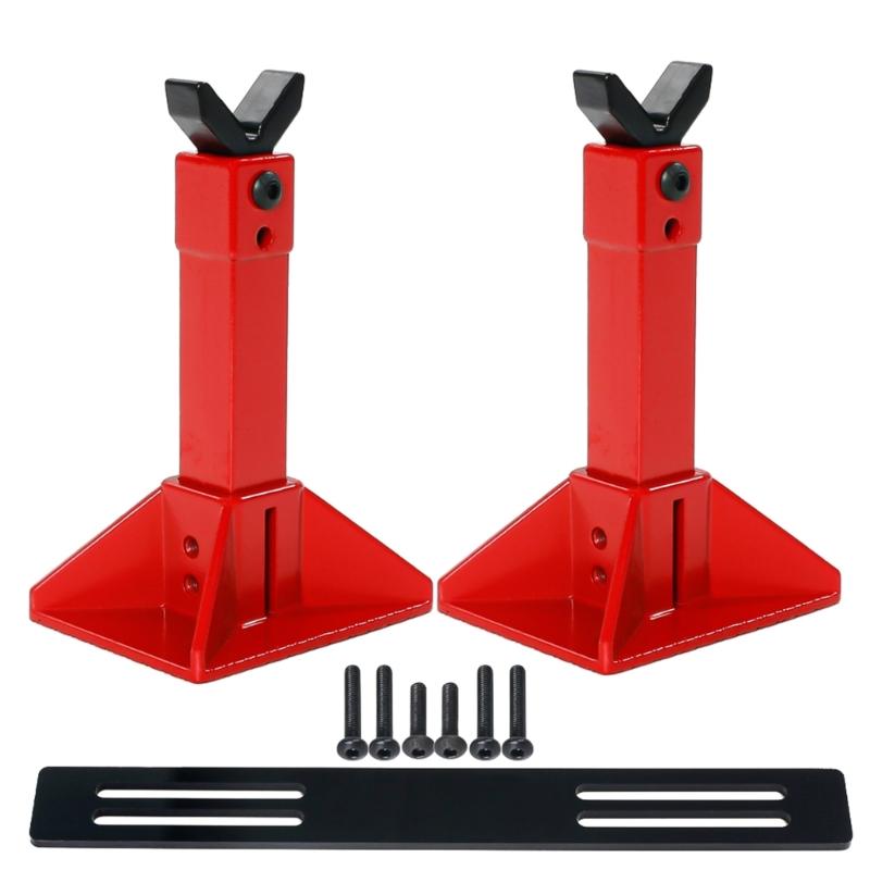 Simulated Car Metal Lift Jacks Repair Stand Remote Control Car Display Model Car Lift Jacks for 1/12 1/10 1/8 1/7 Scale