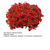 UV Resistant Artificial Petunias Flowers Outdoor Fake Flowers for Patio Porch