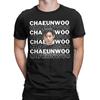 ASTRO Cha Eun Woo T Shirts Men's  Cotton Novelty T-Shirt O Neck  Tee Shirt Short Sleeve Clothing New Arrival