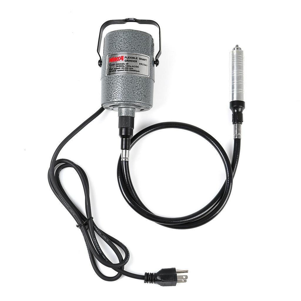 110V 4MM 380W 22000r/min Závěsná bruska Motor s flexibilním hřídelem Sada nástrojů pro design a opravy šperků