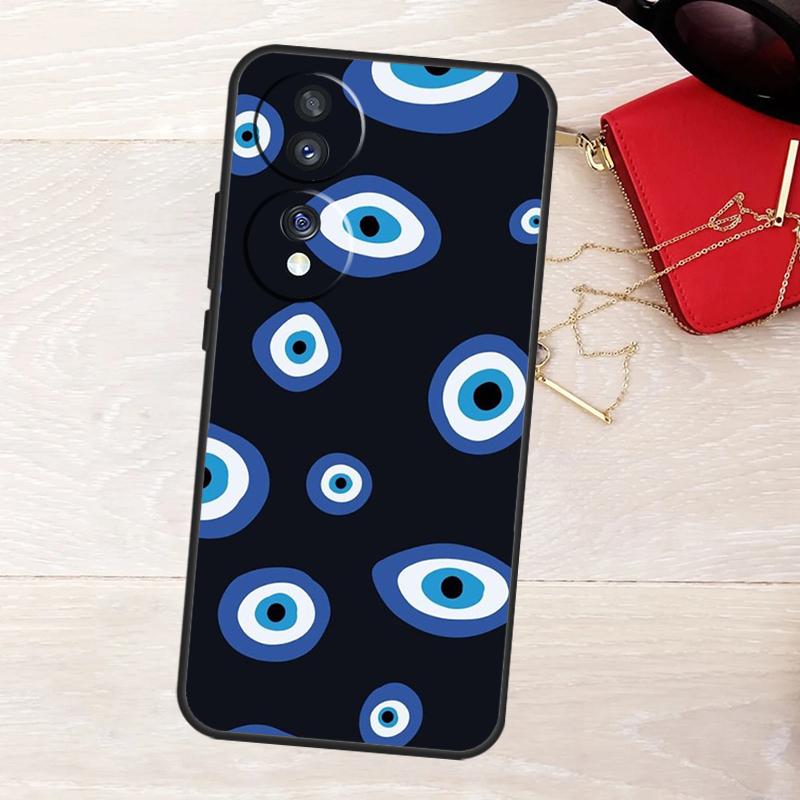 Evil Eyes Case For Honor Magic 8 7 5 6 Pro X9a X9b X9c X9d X8c X8b Win RT 50 70 90 200 400 Lite Cover