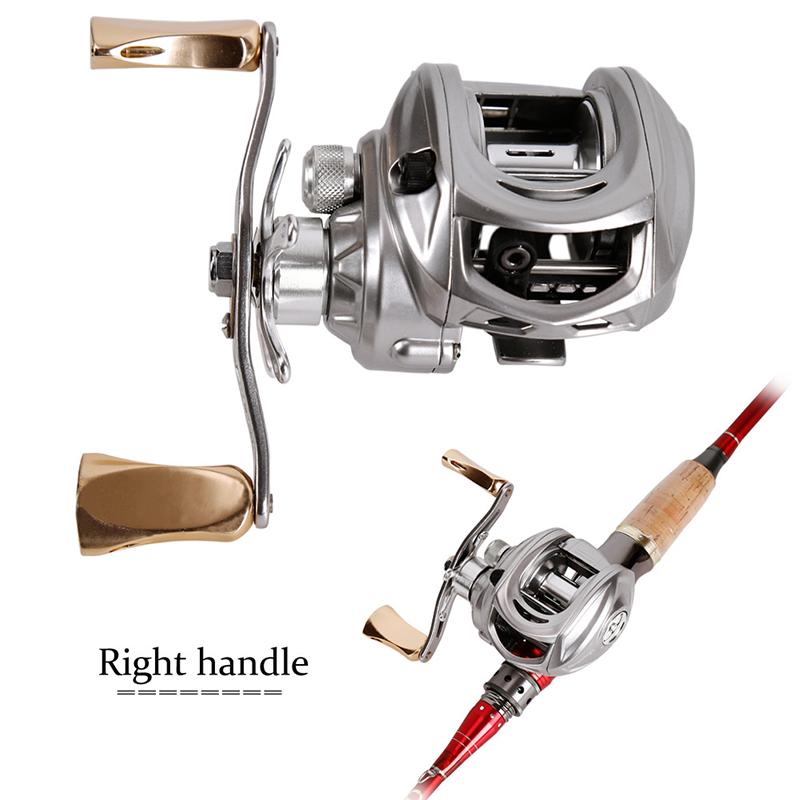 

Мультипликаторная катушка 9 +1BB 7:1 левая/правая катушка подачи с плавным сопротивлением right серебряный