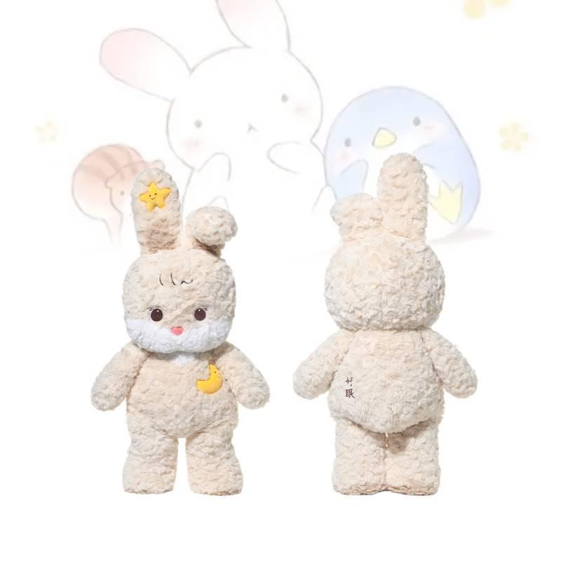 Plush Bunny Toy Cute Cartoon Girl Children Sleeping Companion Holiday Doll Gift