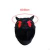 Cover for Helmets Featuring Devil Design, Fun Riding Accessory