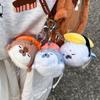 Simulation Seal Plush Keychain Stuffed Animal Sushi Seal Pendant Soft Doll Sea Otter Doll  Kids Toy