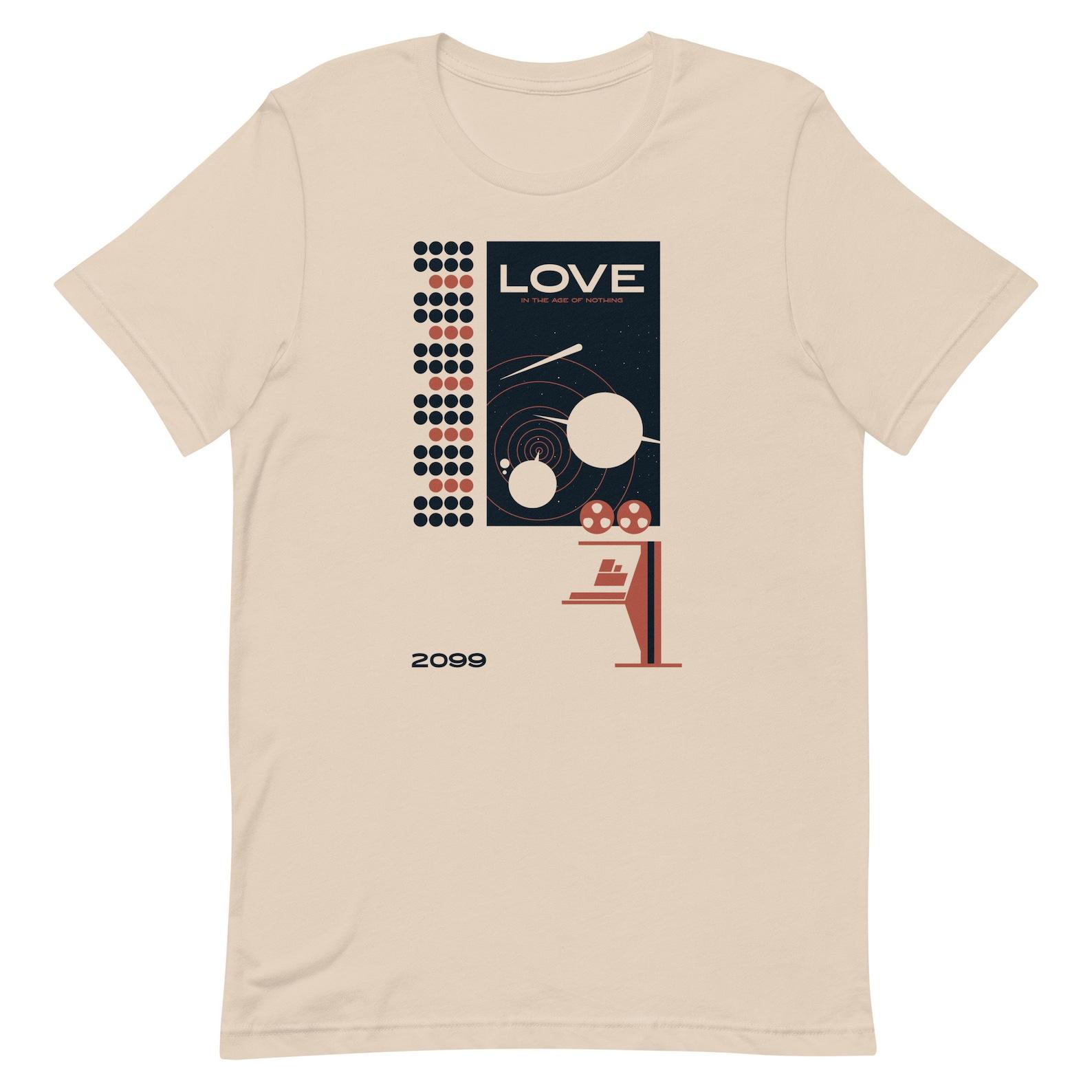 Love in the Age of Nothing - Retro Scifi Space Age Parody Shirt S