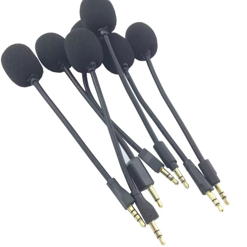 Upgraded Microphone Replacement for G233 G433 Gaming Headphone Noise Cancellation Backup Removable Microphone Gaming