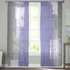 Lila Ölgemälde Textur Tüll Transparente Vorhänge für Wohnzimmer Schlafzimmer Küche für Fenster Voile Vorhänge Heimdekoration