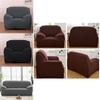 Premium Stretch Chair Sofa Covers Elastic Slipcover Protector For 1 To 4 Seater Sofas