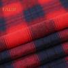 Men's Shirt Long Sleeve Plaid Lapel Top Loose Fit Casual Flannel Coat for Spring Autumn Office Party Vacation Home Date