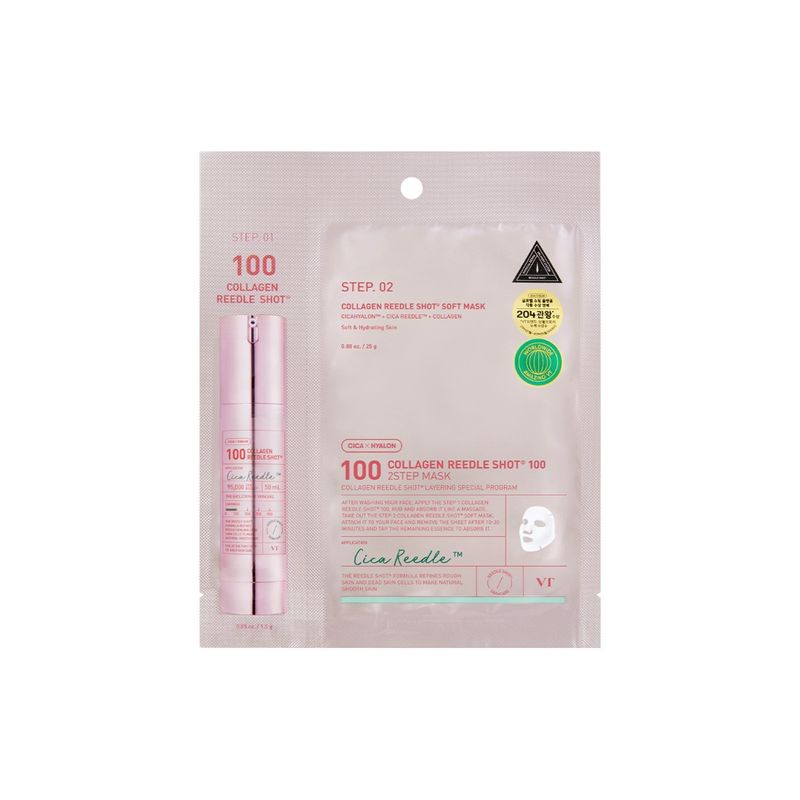 Collagen Riddle Shot 100 2-Step Mask