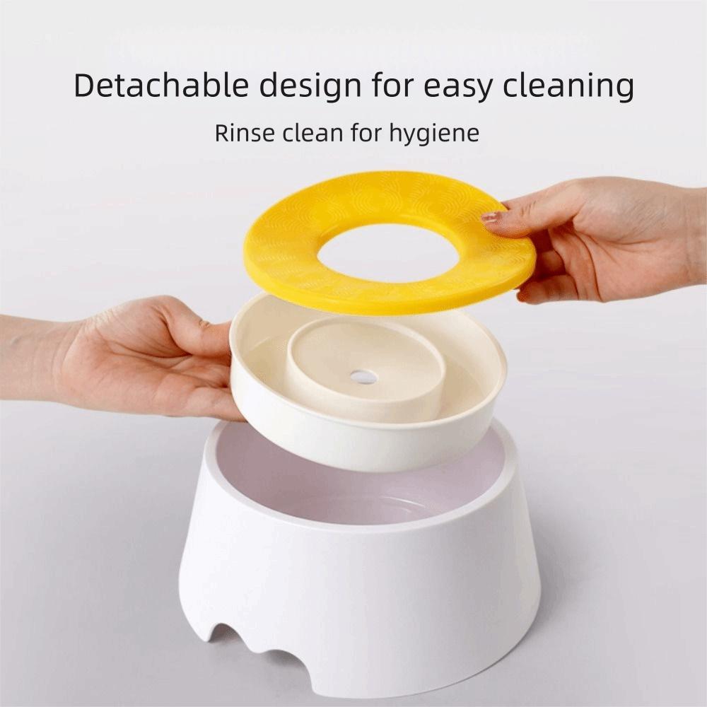 Protects Cervical Vertebrae Dog Drinking Water Bowl Non Wetting Mouth Floating Design Pet Anti Overturning Bowl Not Wet Beard