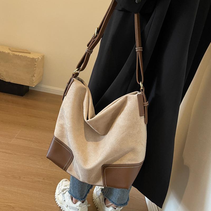 FLYING STARS Brand Large Capacity Women's Shoulder Bag Fashion Diagonal Cross Bag PU Leather Women's Handbag Commuting Tote Bag
