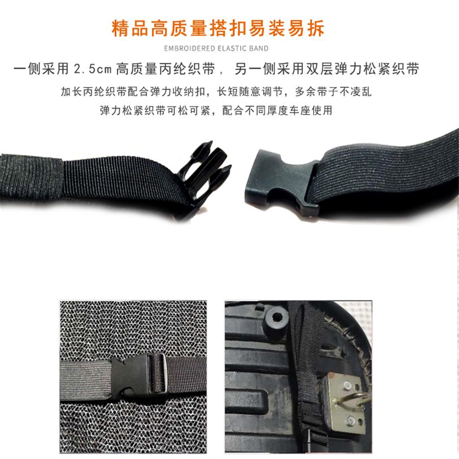 3 Layers Motorcycle Universal Seat Cover Cushion Protect Sunscreen Prevent Seat Sun Pad Waterproof 3D Mesh Honeycomb M Size