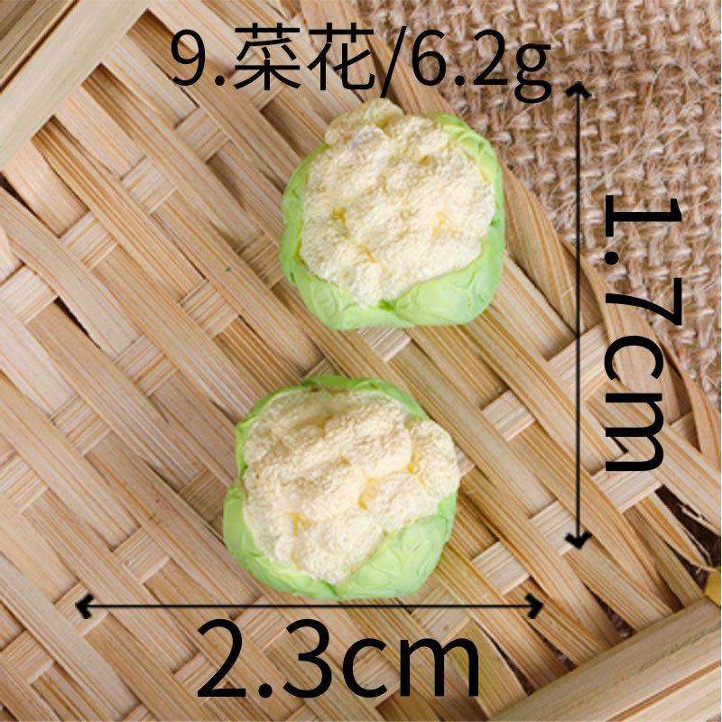Creative Imitation of Real Food Play Vegetable Doll House Landscape Decoration Accessories Miniatures