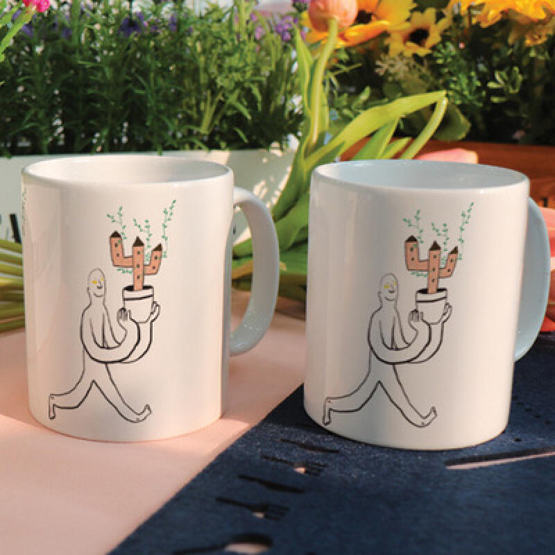 if091-Design Mug 2p-Home Flower Pots Gogogi