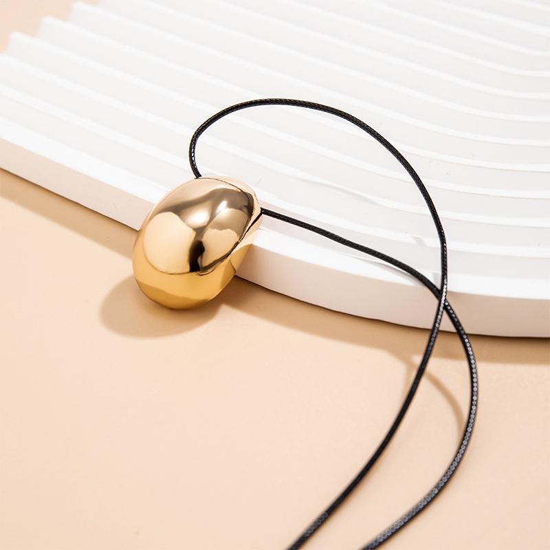 Unregelmäßige Geometrische Halskette Persönlichkeit Glänzende Anhänger Halskette Für Frauen Mädchen Geschenk Hip Hop Cooles Design Party Schmuck