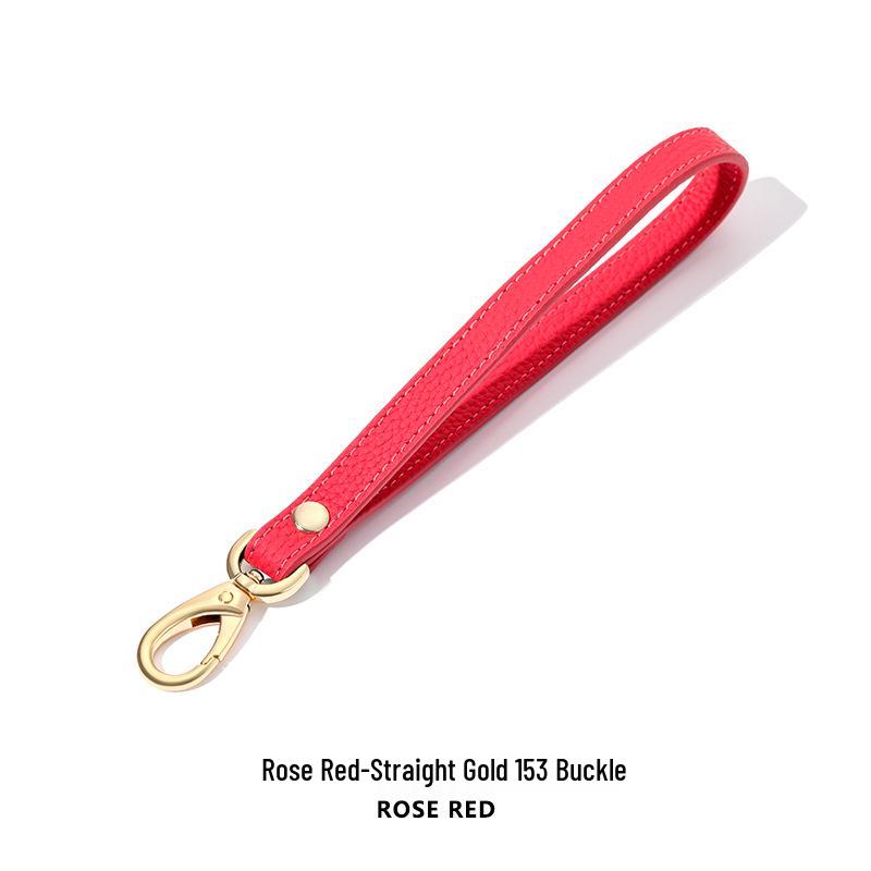 Curea de schimb pentru geantă, mâner din piele de vacă cu granulație încrucișată, 21 cm MHS-B-32