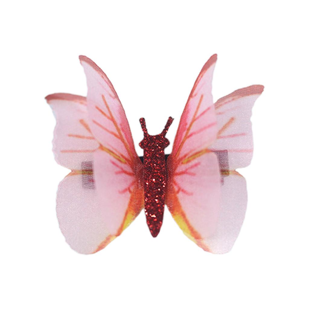 Chinese Hair Clip Vintage Butterfly Shape Hairpin Hair Clip for Spring Summer Side Hair Ponytail Hairpins for Teens