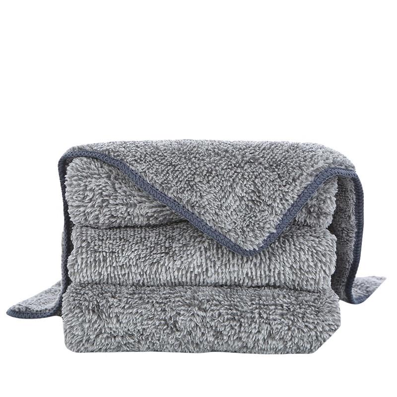 Bamboo Charcoal Fiber Absorbent Dishcloths