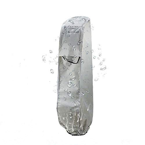 

Crestgolf Golf Bag Cover Rain Cover Effective Waterproof Dustproof Bag Extends Lifespan Grey Coordination