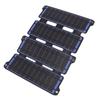 Solar Panel Folding Monocrystalline Silicon 2 USB Output Flexible ETFE Solar Panel 14W 5V Blue