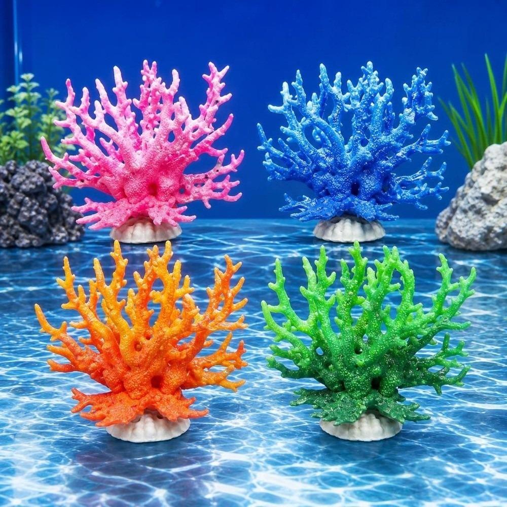 Lifelike Artificial Coral Ornament Water Plants Fish Tank Decoration  Home Decoration