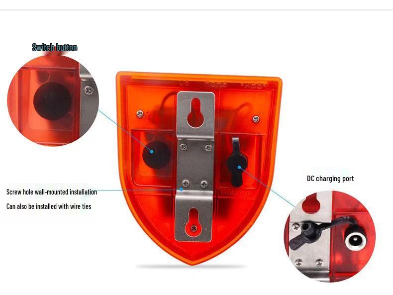 Solar Animal Repeller: Outdoor Motion-Activated Sound & Light Alarm for Wild Boars & Anti-Theft