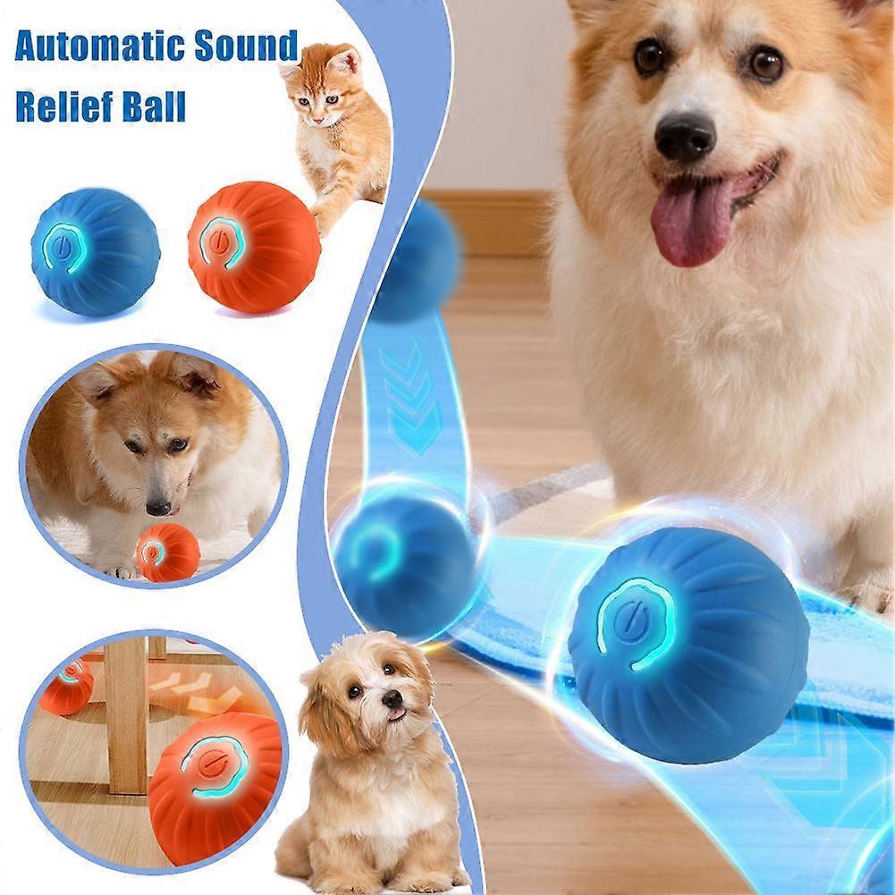 Dog Ball,Automatic Bouncing Ball for Dogs, Puppy Essentials, Vibrating Dog Ball