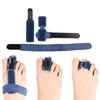 Adjustable Toe Fixation Strap Fixation Splint Detachable Aluminum Plate Support Toe Protector Toe Corrector Bunion Straightener