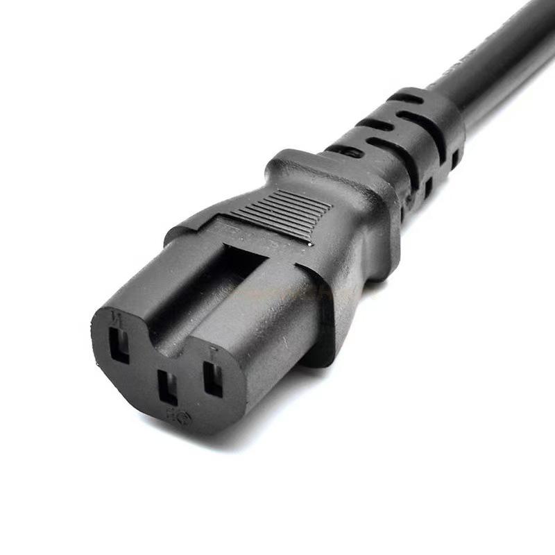 3C Certified Cloverleaf Power Cord for Universal Rice Cookers and Printers