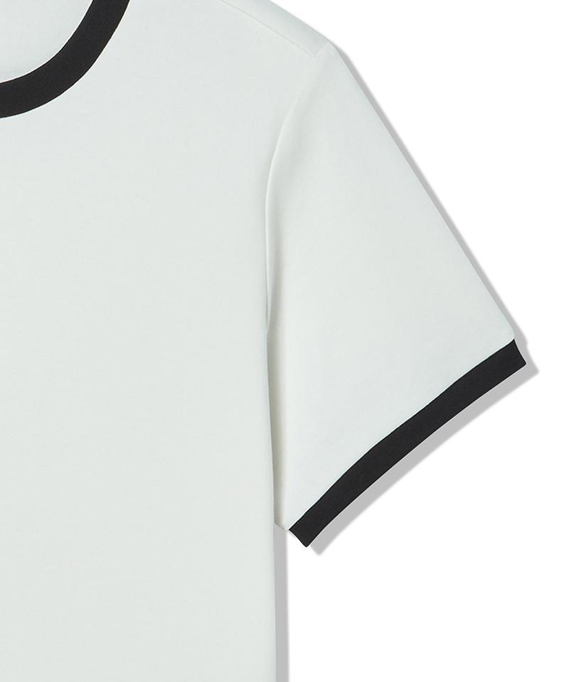 LIFEWORK Women'S) Cocktail Ringer Crop Short Sleeve T-Shirt