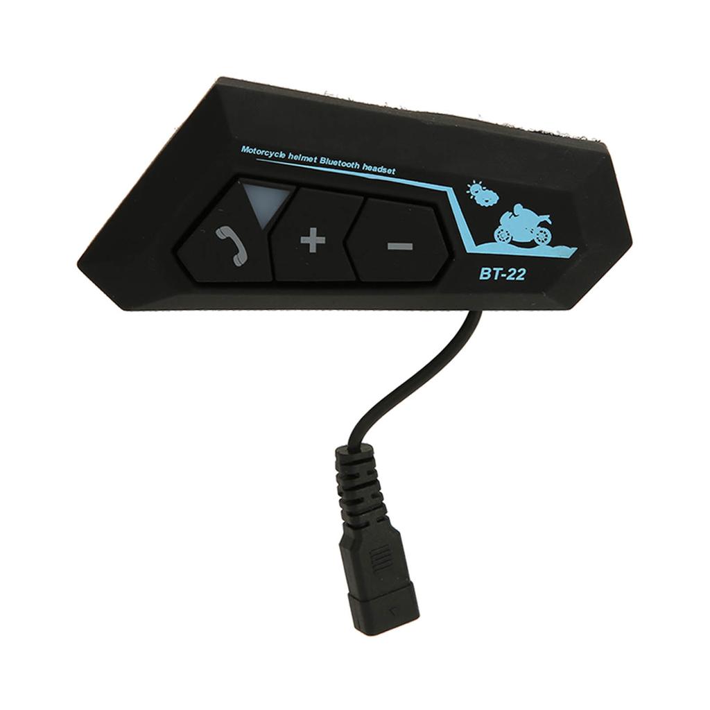 22 Motorcycle Helmet Headset Auto Call Answering Supports Intercom Connection Helmet Headphones