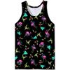 3D Fantasy Abstract Graffiti Figure Tank Top Gym Clothing Men Summer Streetwear Basketball Vest Quick Drying Sleeveless Y2k Tops