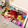 1pc Happy Tree Friends Print Area Rug - Soft, Washable Non-Slip Indoor Mat, Living Room, Home Office Decorative Rug,Office Decorative
