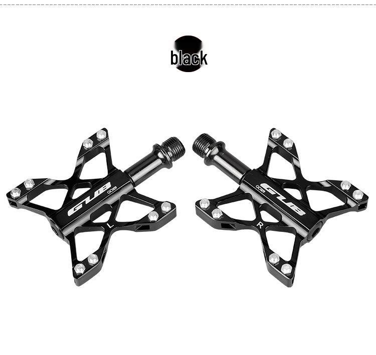 GUB GC009 Lightweight Three Bearing Chromoly Steel Mountain Bike Pedals
