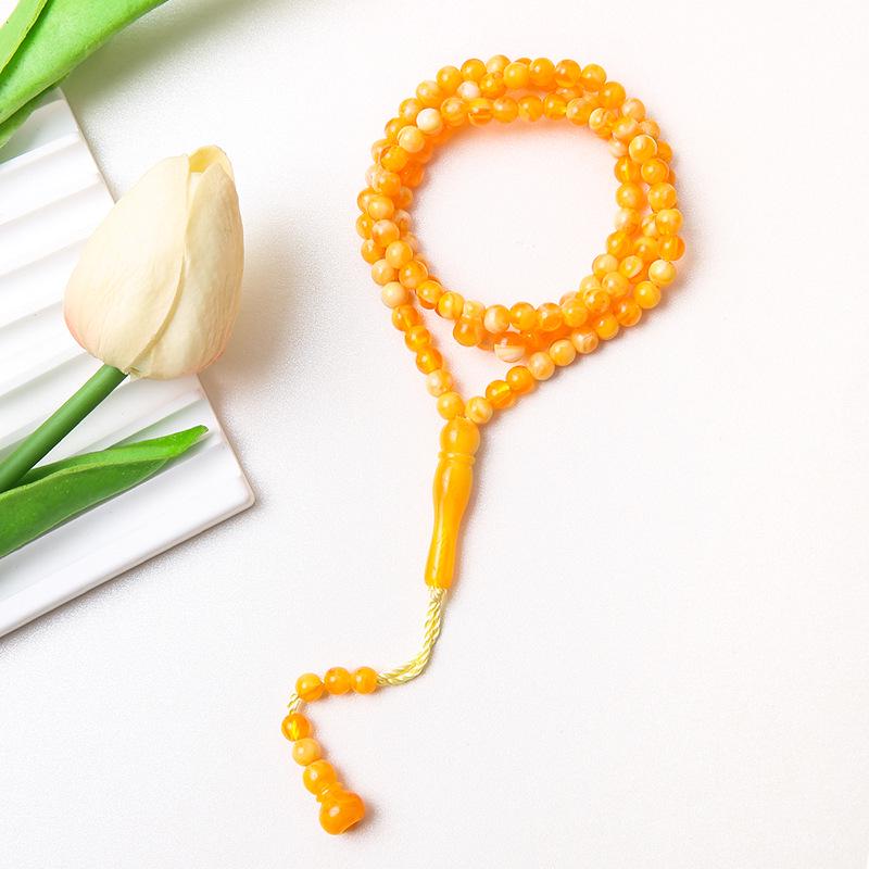 Colorful Islamic Prayer Beads Arabic Tasbih Bracelet